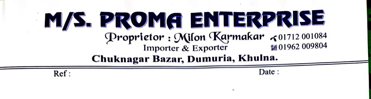 M/S. Proma Enterprise